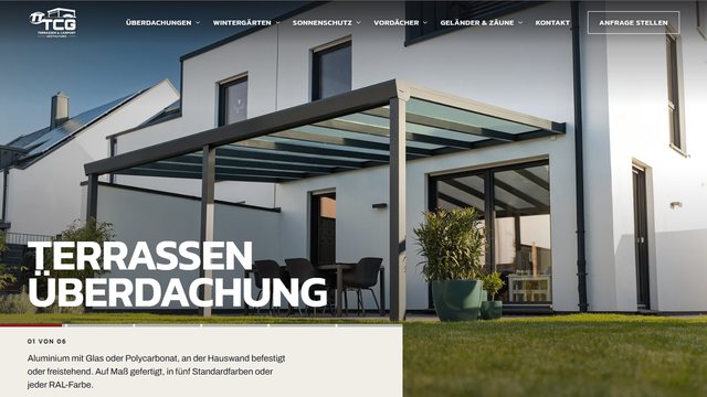 Website von TCG-Team